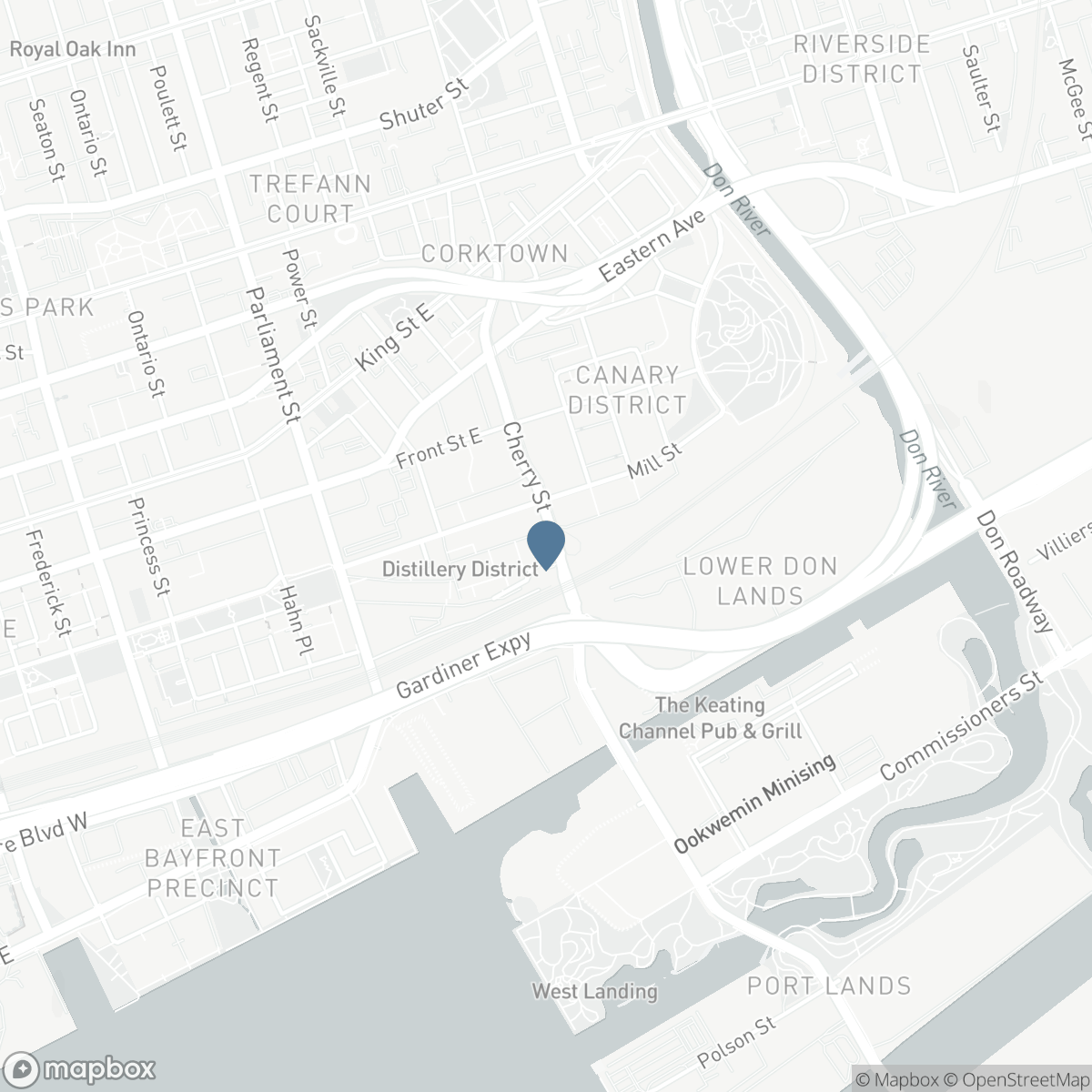 1708 - 390 CHERRY STREET, Toronto, Ontario M5A 0E2